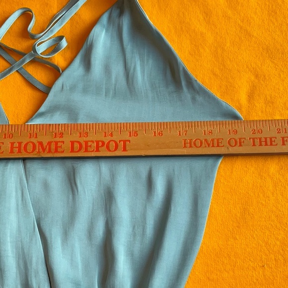 Sincerely Jules Blue Crossover Bodysuit in Sizes S, M, & L, NWT - Picture 7 of 16